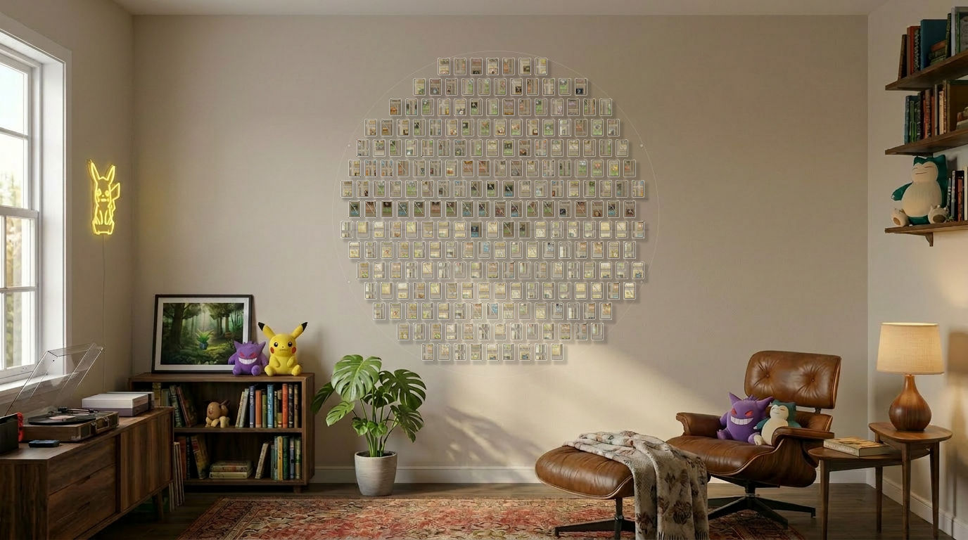 FlexDisplay Pokémon Collector Wall System (12 Displays)