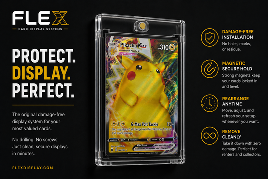 FlexDisplay Pokémon Card Display System (4 Displays)