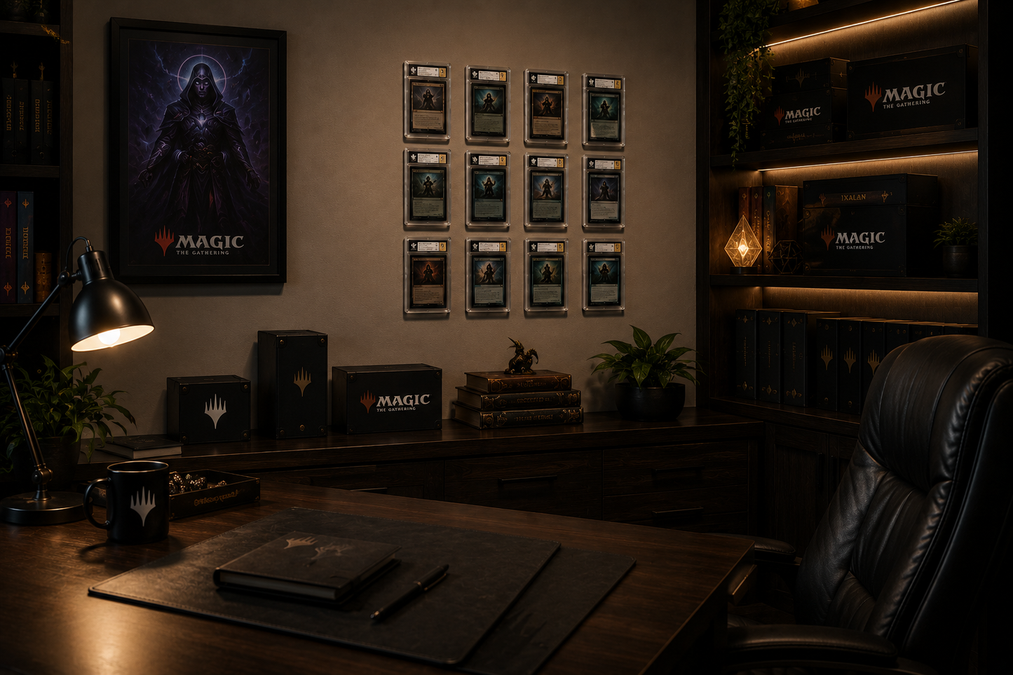 FlexDisplay Graded MTG Card Display System (6 Displays)