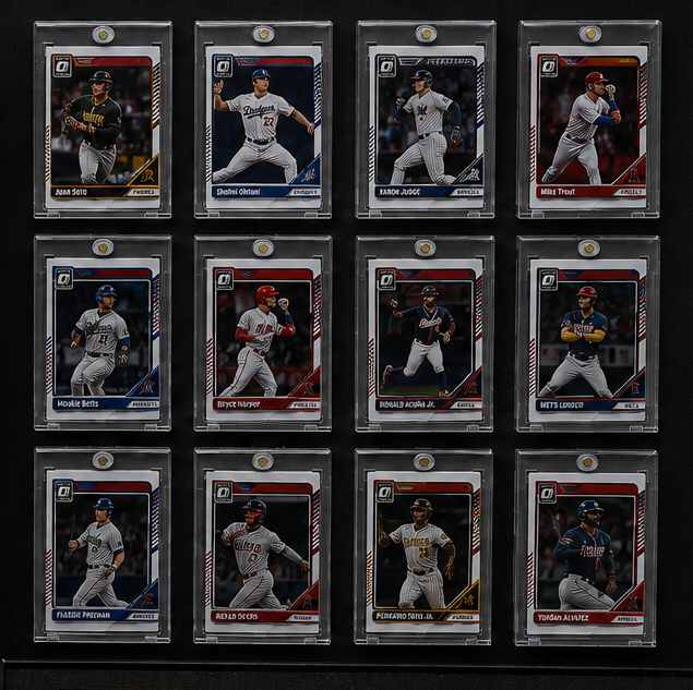 FlexDisplay Sports Card Collector Wall System (12 Displays)